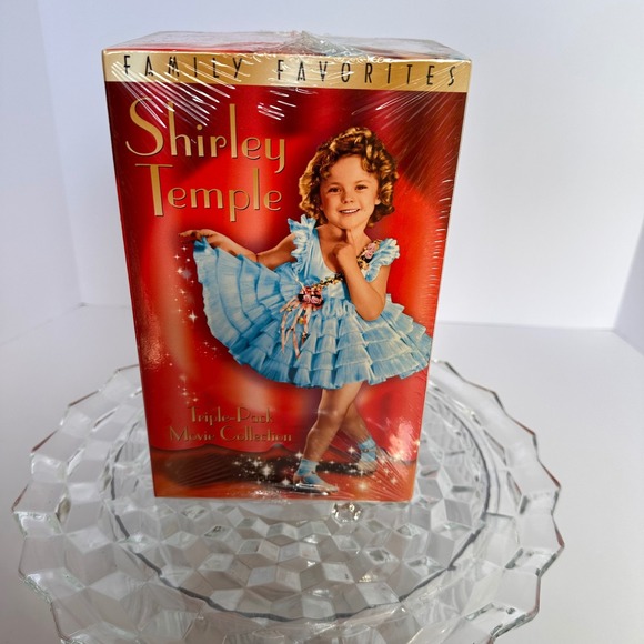 Shirley Temple Family Favorites Movie Collection Triple Pack Box Set New - Picture 1 of 4